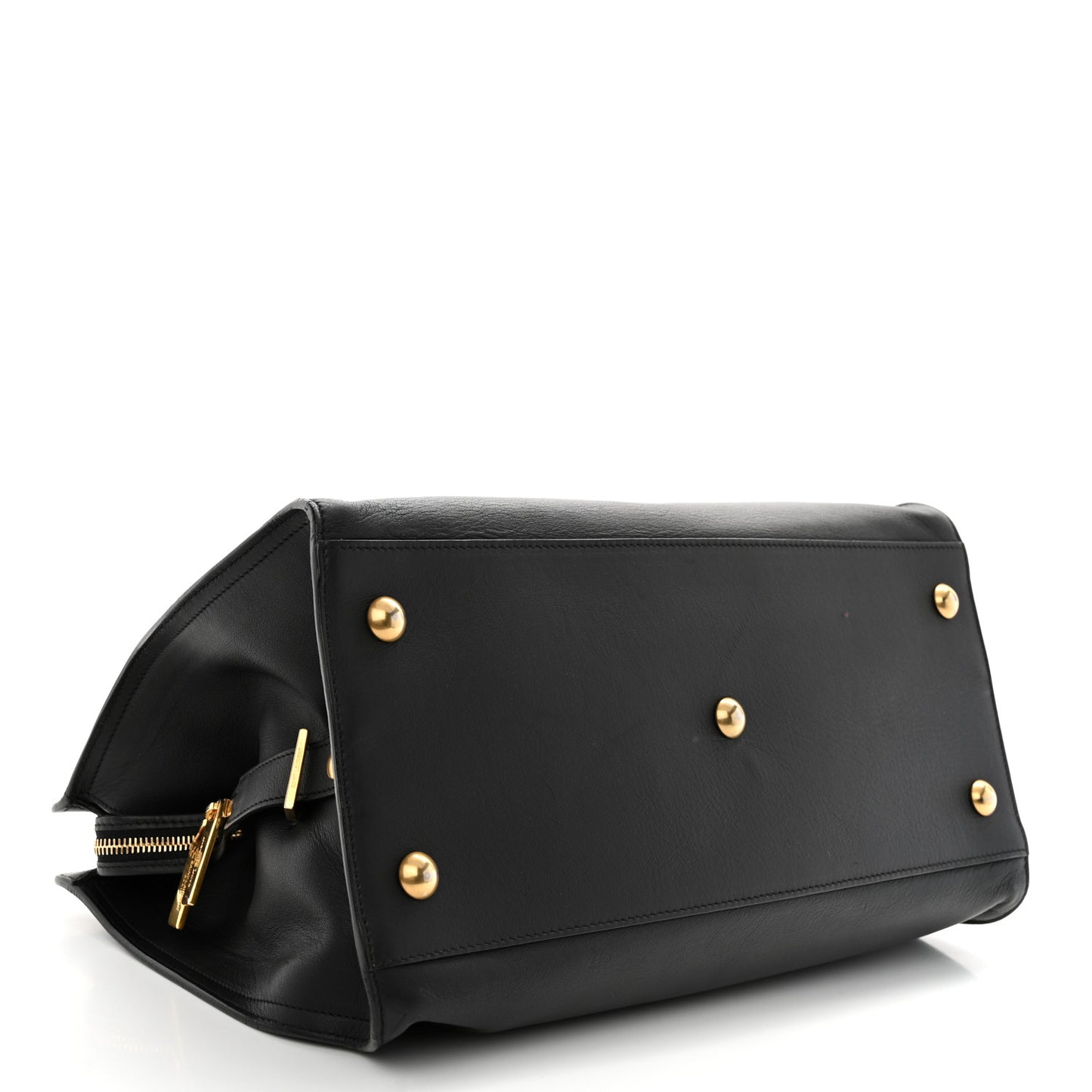 Calfskin Medium Classic Y Cabas Black
