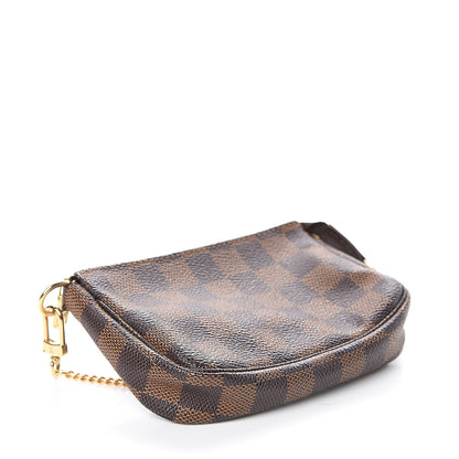 Louis Vuitton Damier Ebene Mini Pochette Accessories 3 of 6