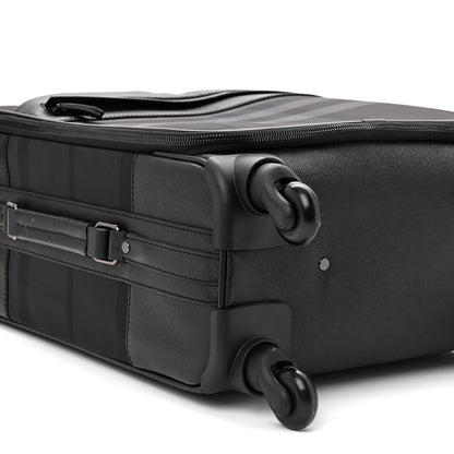 Burberry Smoked Check Carry-On Suitcase Black 7 of 10