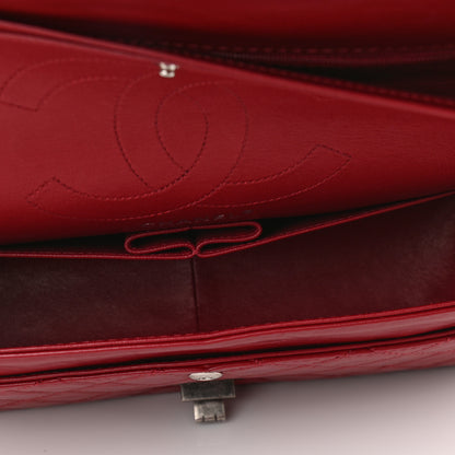Chanel Aged Calfskin Quilted 2.55 Reissue 226 Flap Dark Red 5 of 10