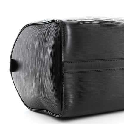 Louis Vuitton Epi Speedy 30 Black 9 of 11