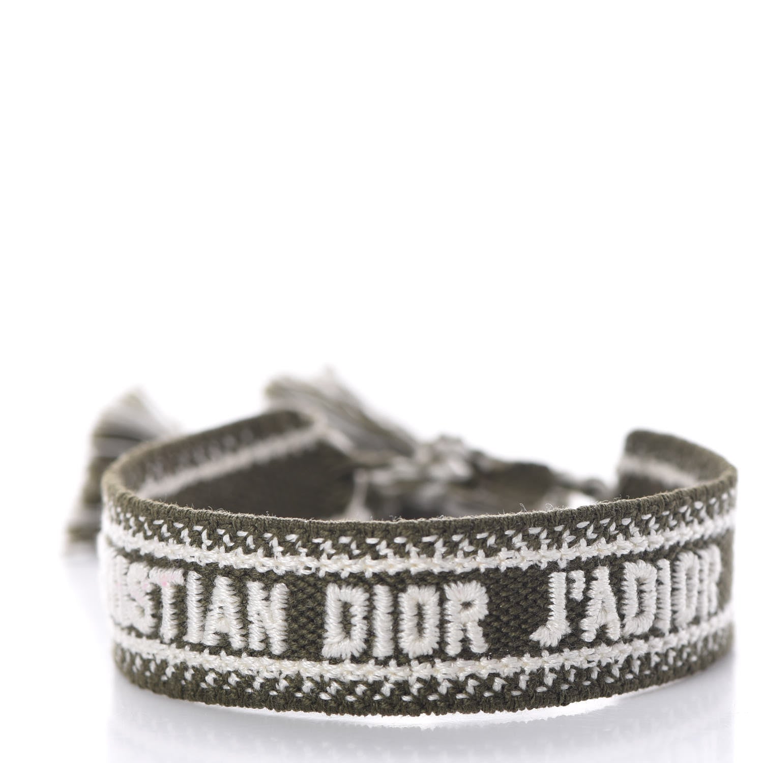 Christian Dior Woven Cotton J'Adior Friendship Bracelet Set 5 of 6