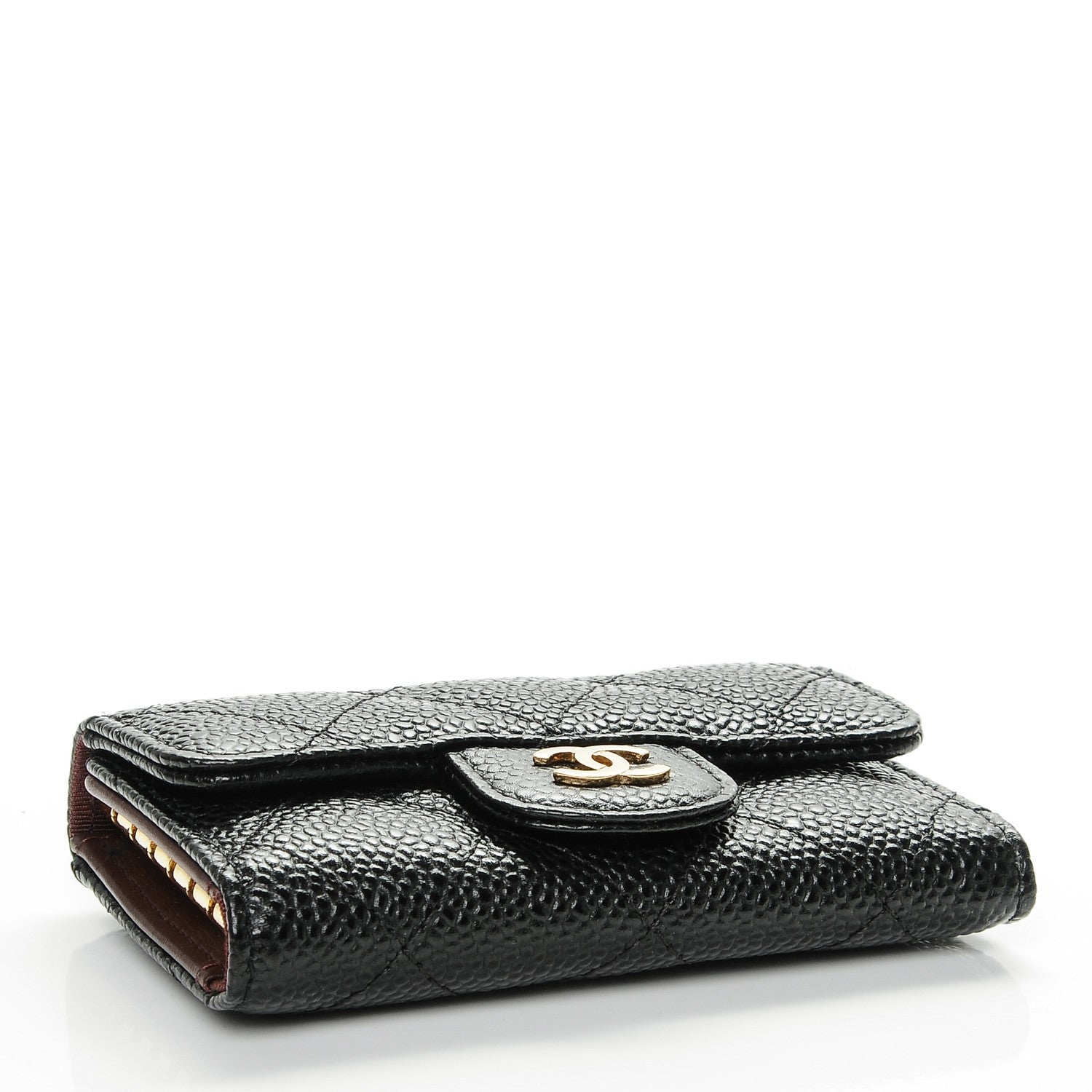 Chanel Caviar Quilted 6 Key Holder Black 4 of 8