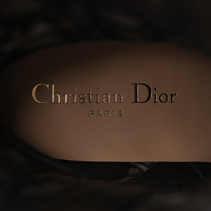Christian Dior Technical Fabric Calfskin Diorevolt High Boots 38 Golden Saddle 7 of 9
