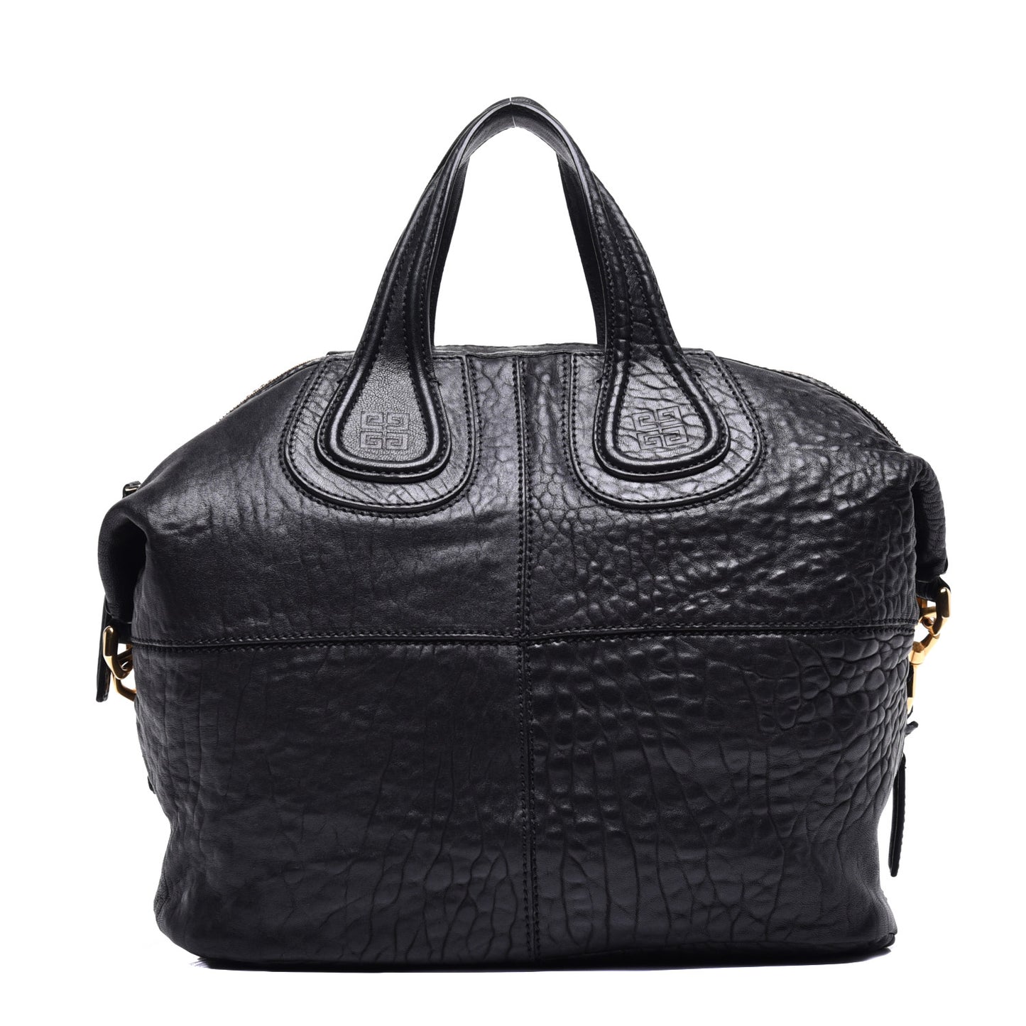 Pebbled Sheepskin Medium Nightingale Black