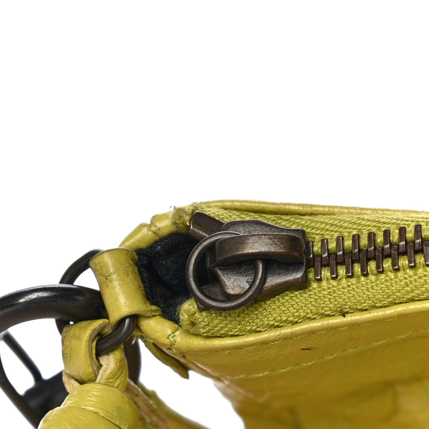 Balenciaga Agneau Classic Hardware Flat Crossbody Jaune Poussin 12 of 17