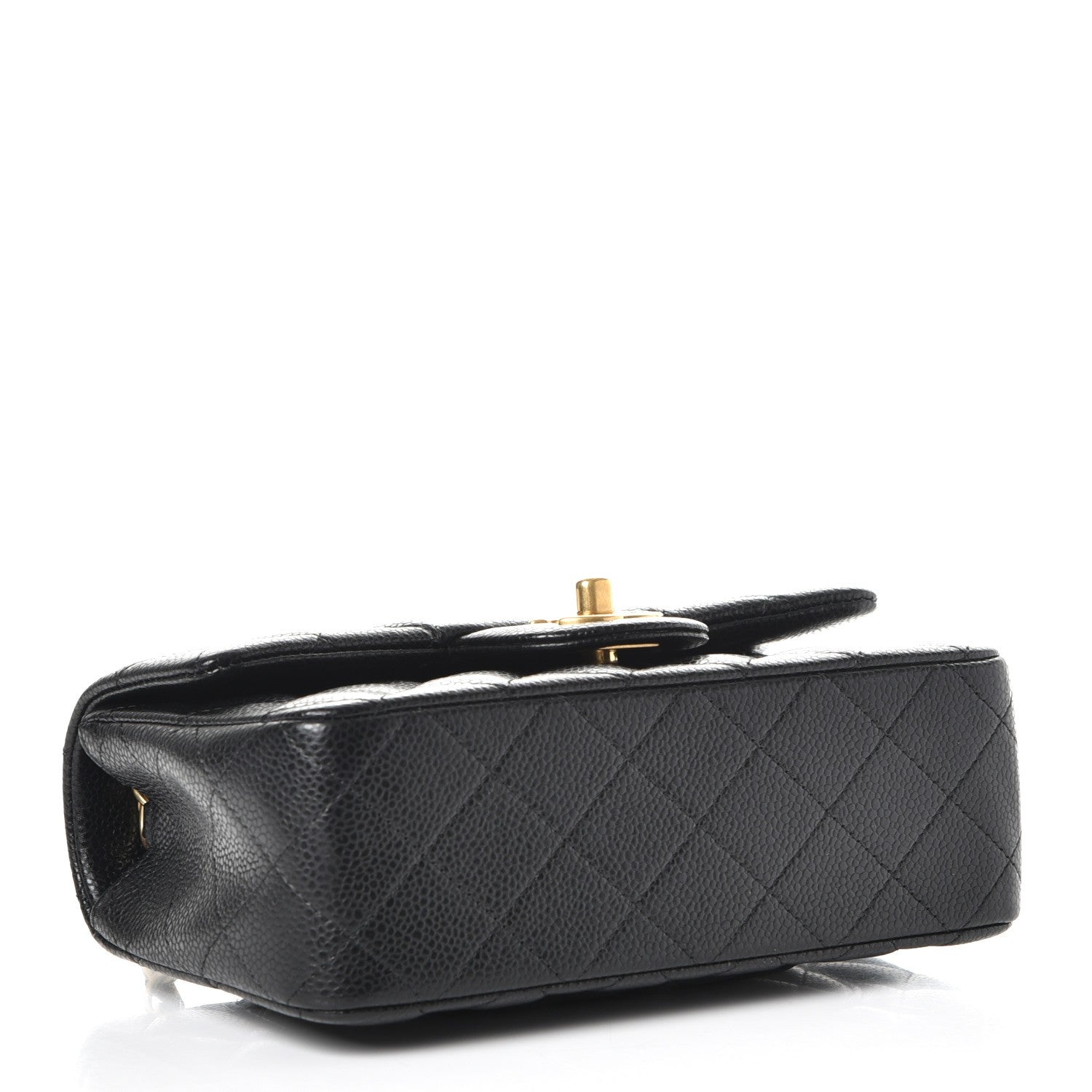 Chanel Caviar Quilted Mini Rectangular Flap Black 4 of 8