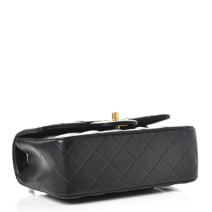Chanel Caviar Quilted Mini Rectangular Flap Black 4 of 8