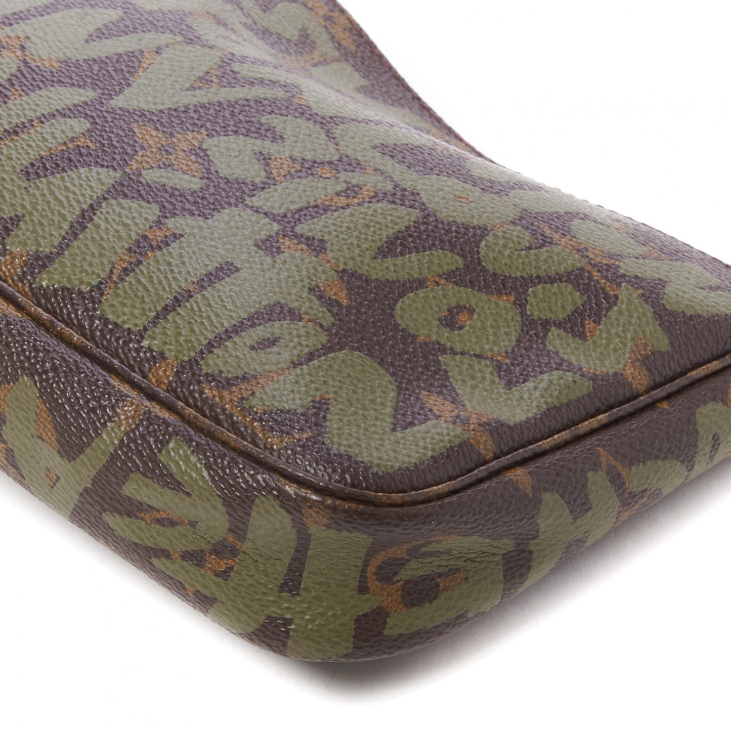 Monogram Graffiti Pochette Accessories Kaki