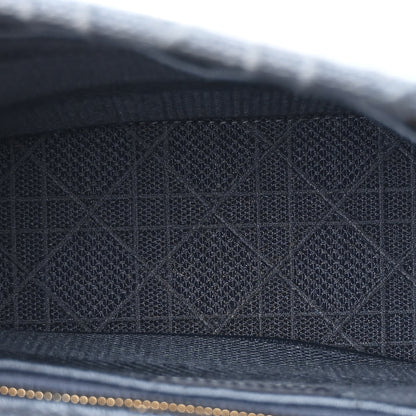 Christian Dior Canvas Embroidered Cannage Medium Lady D-Lite Denim Blue 5 of 14