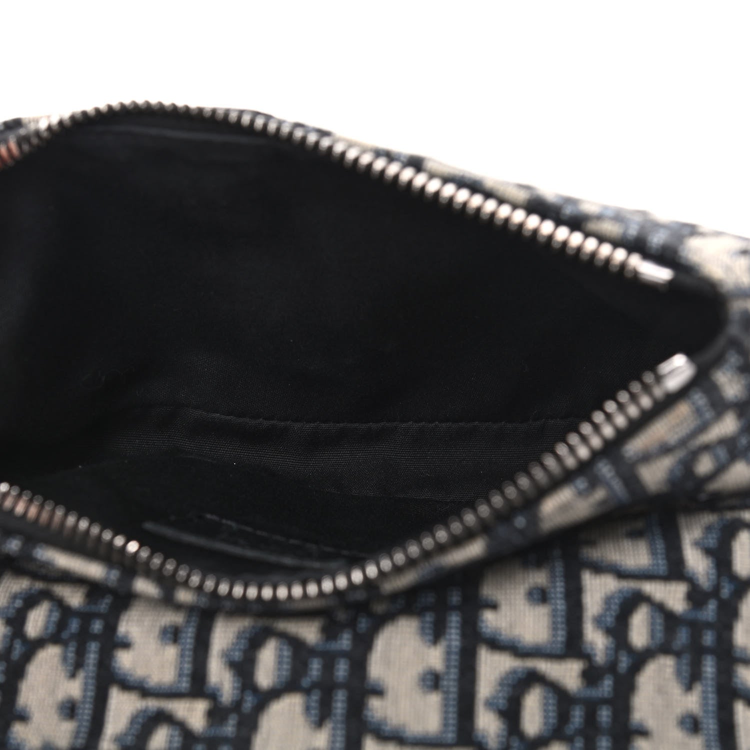 Christian Dior Oblique Mens Mini Saddle Bag Blue 5 of 11