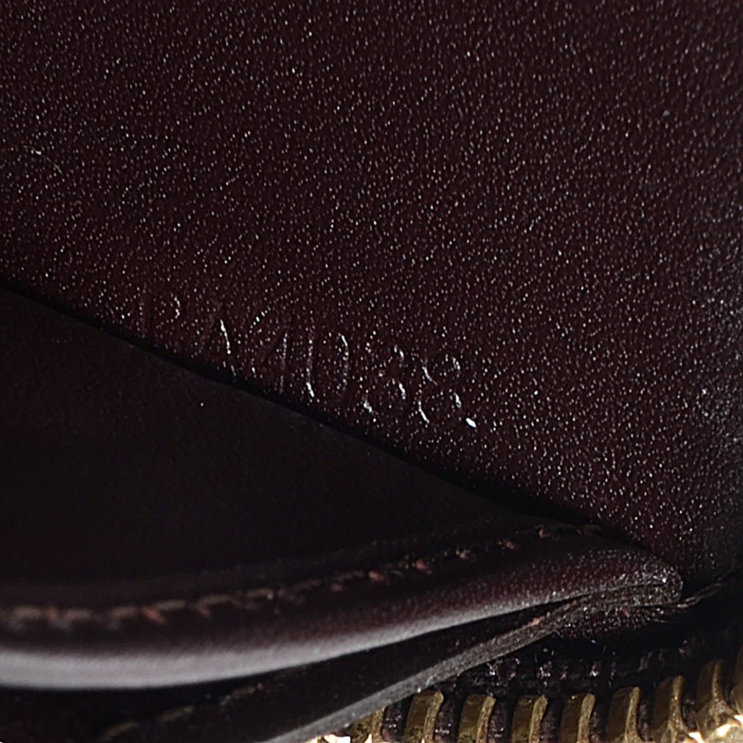 Vernis Zippy Wallet Amarante