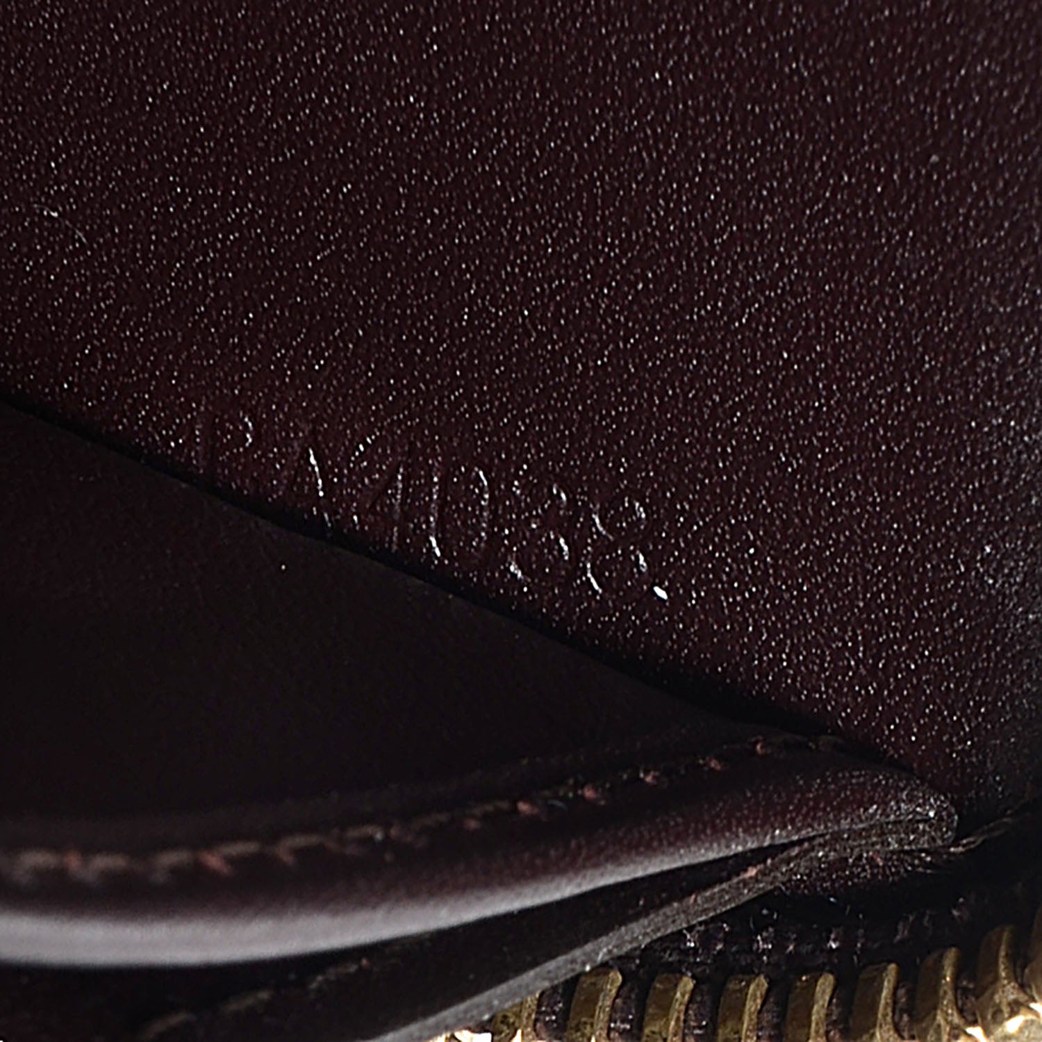 Louis Vuitton Vernis Zippy Wallet Amarante 7 of 7