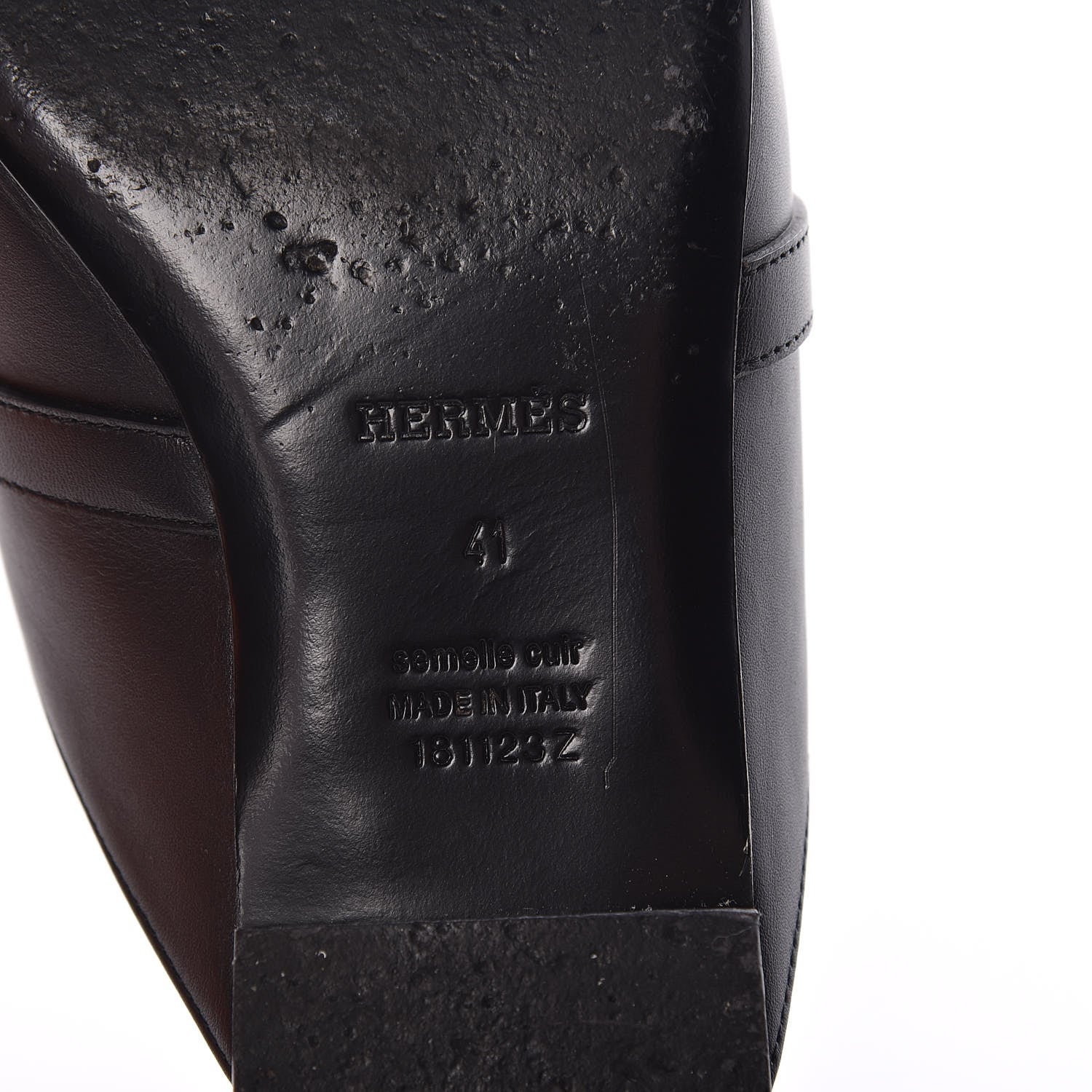 Hermes Calfskin Oz Mules 41 Black 8 of 16