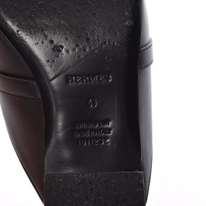 Hermes Calfskin Oz Mules 41 Black 8 of 16