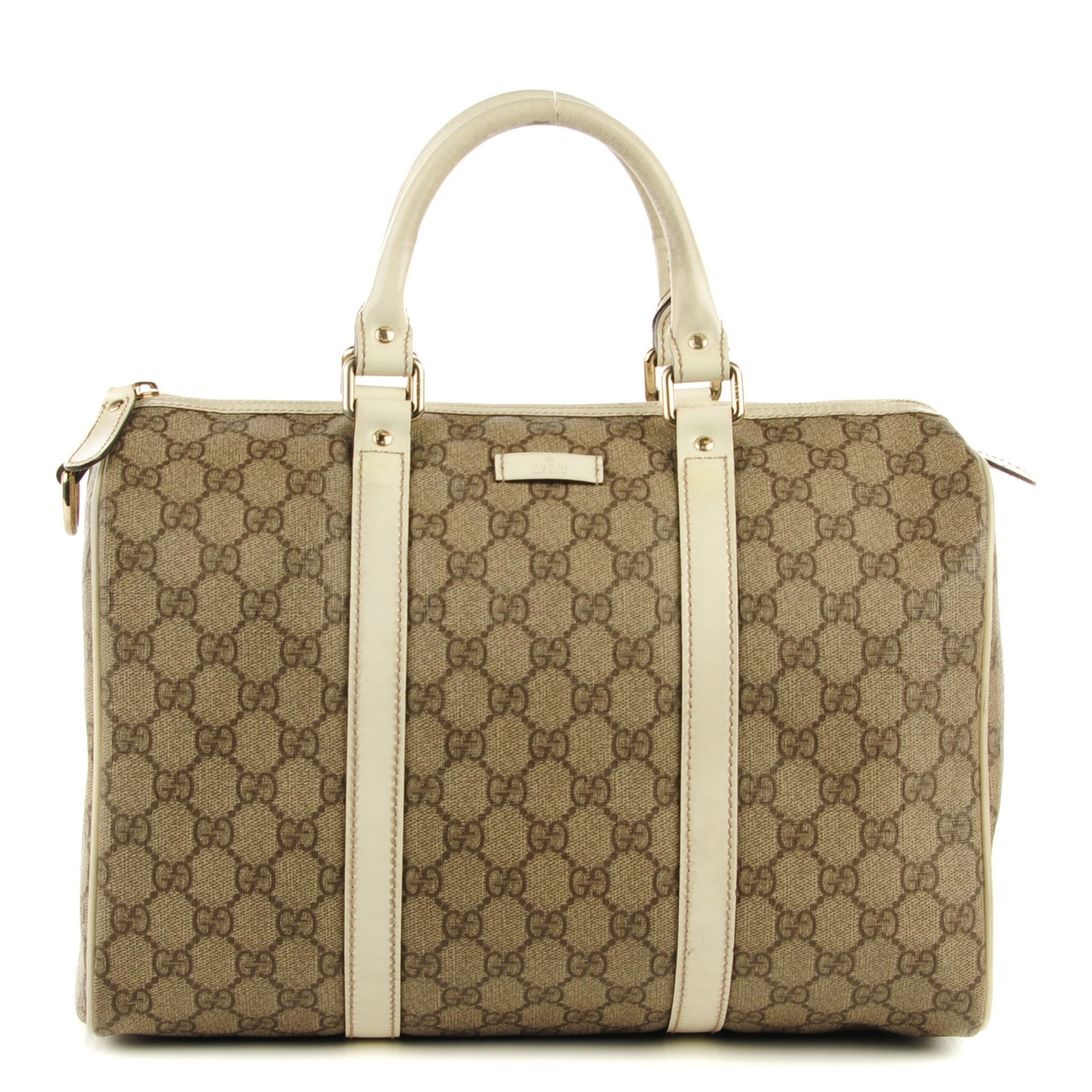 GG Plus Monogram Medium Joy Boston Off White