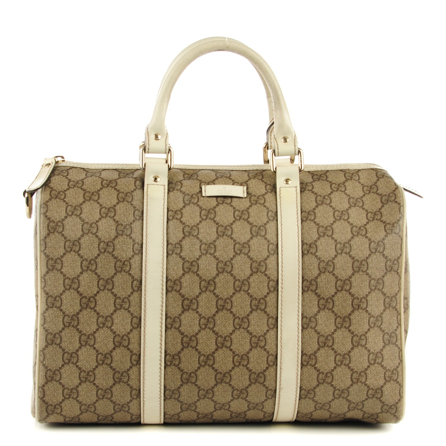 Gucci GG Plus Monogram Medium Joy Boston Off White 1 of 8