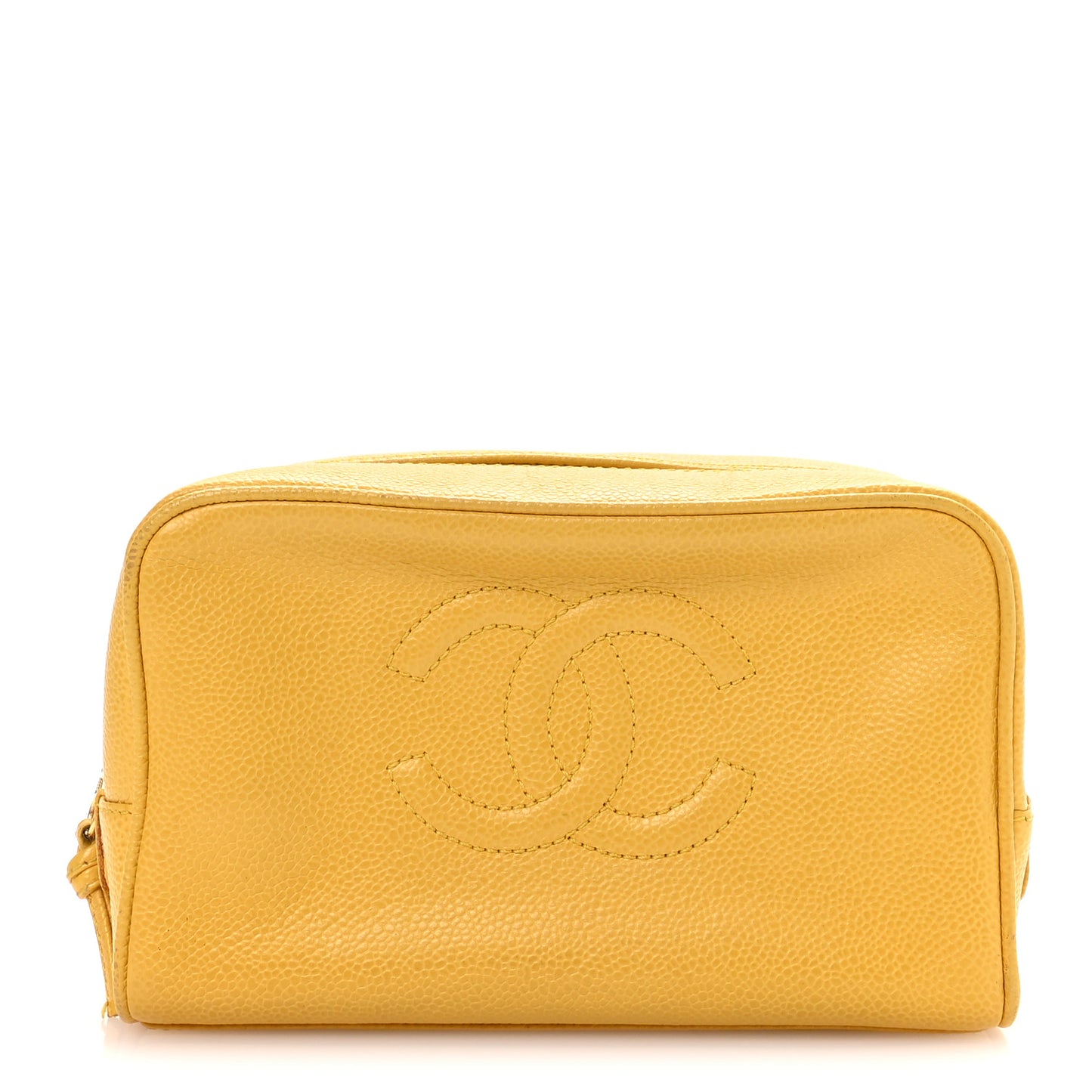 Caviar Timeless CC Cosmetic Pouch Yellow
