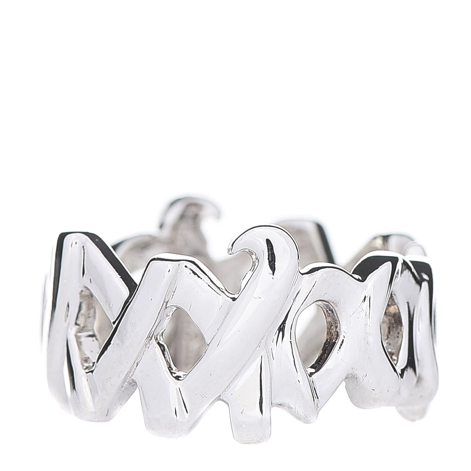 Tiffany Sterling Silver Paloma Picasso Love Kisses Ring 50 5.5 3 of 6