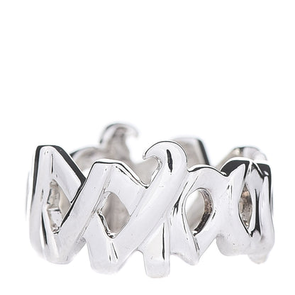 Tiffany Sterling Silver Paloma Picasso Love Kisses Ring 50 5.5 3 of 6
