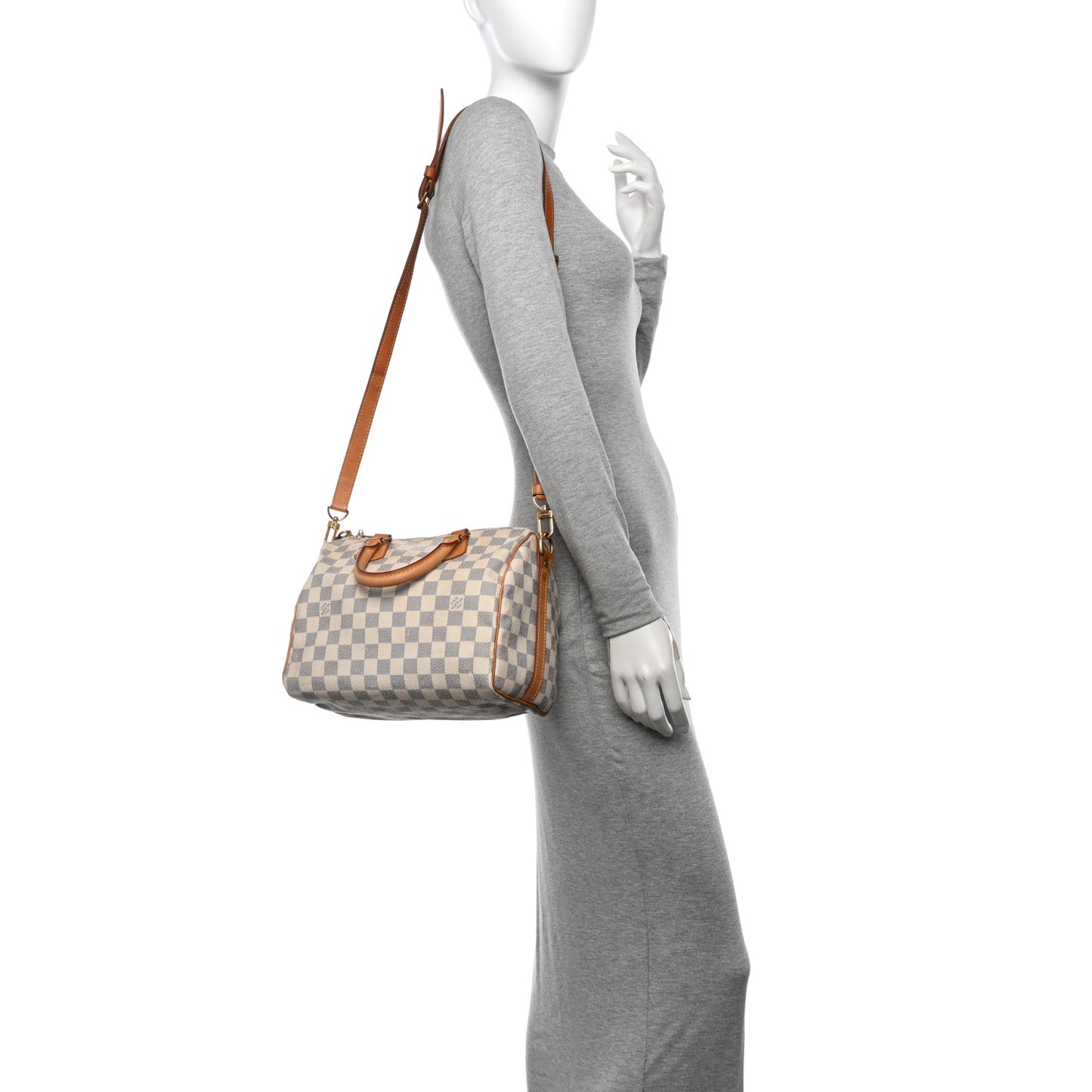 Damier Azur Speedy Bandouliere 25