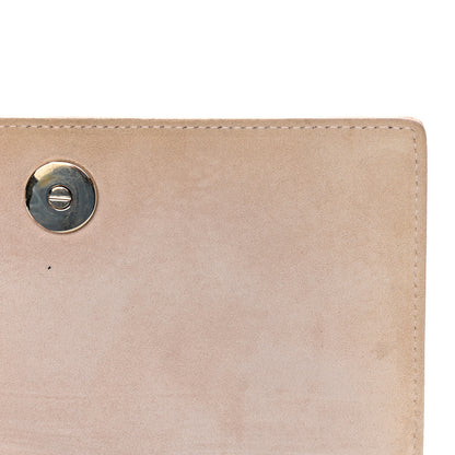 Christian Dior Grained Calfskin Diorama Wallet on Chain Pouch Nude 10 of 13