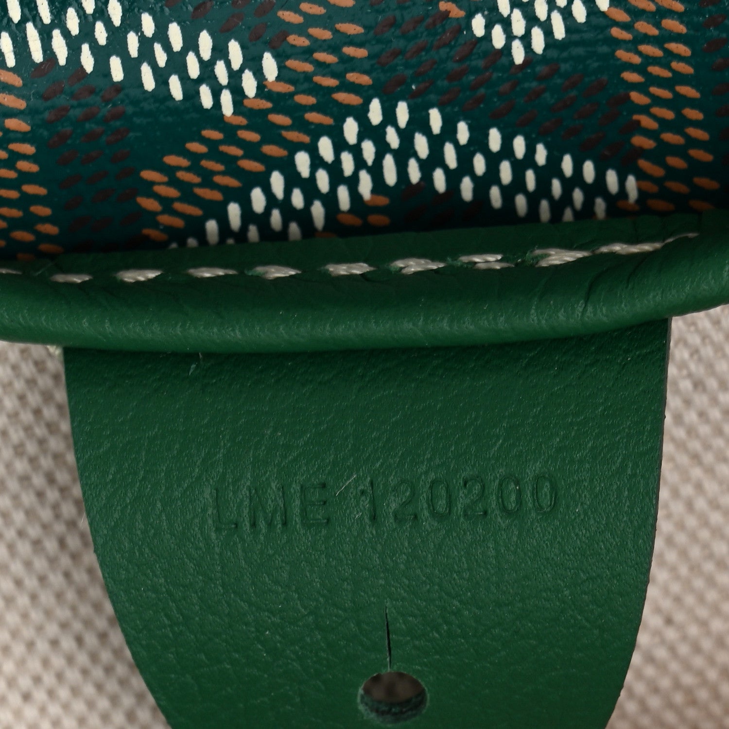 Goyard Goyardine Artois PM Green 7 of 11