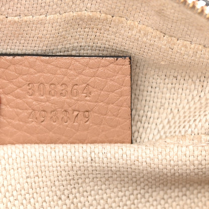 Gucci Pebbled Calfskin Small Soho Disco Bag Camelia 7 of 16