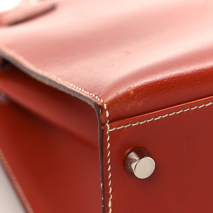 Hermes Box Kelly Sellier 28 Brique 11 of 18