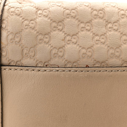 Gucci Calfskin Microguccissima Medium Nice Top Handle Dome Bag Beige 20 of 20
