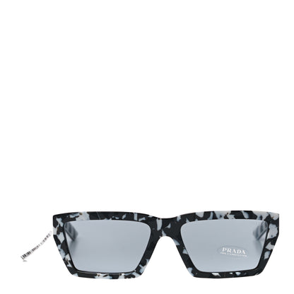 Prada Disguise Sunglasses SPR 04V Black White 4 of 8