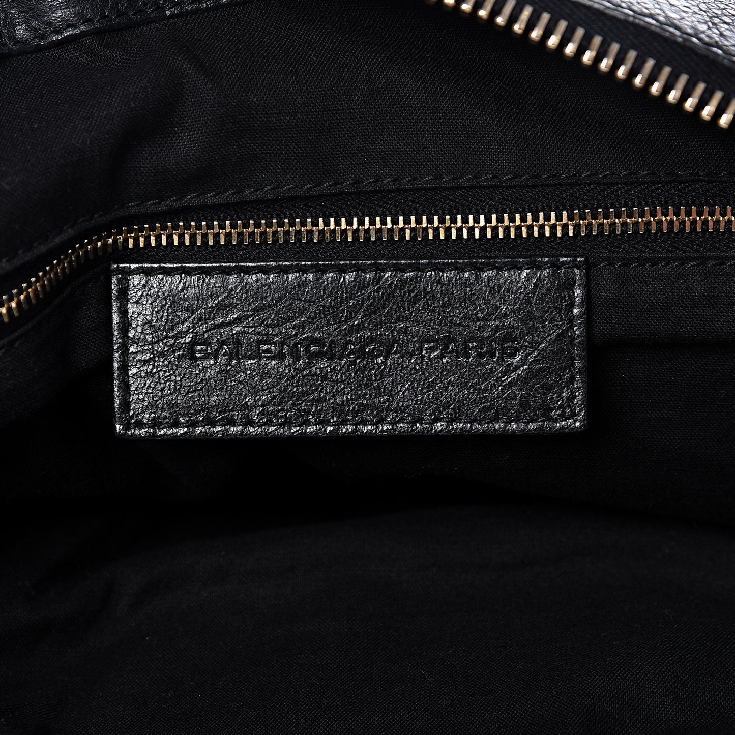Agneau Giant 12 Rose Gold Hardware Weekender Black
