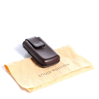 Louis Vuitton Epi Etui Telephone International GM Moka 4 of 7