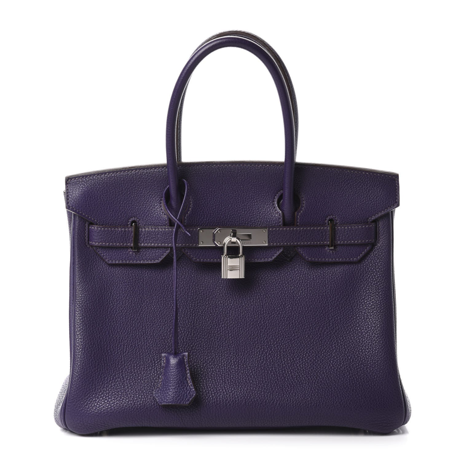 Hermes Togo Birkin 30 Iris 1 of 12