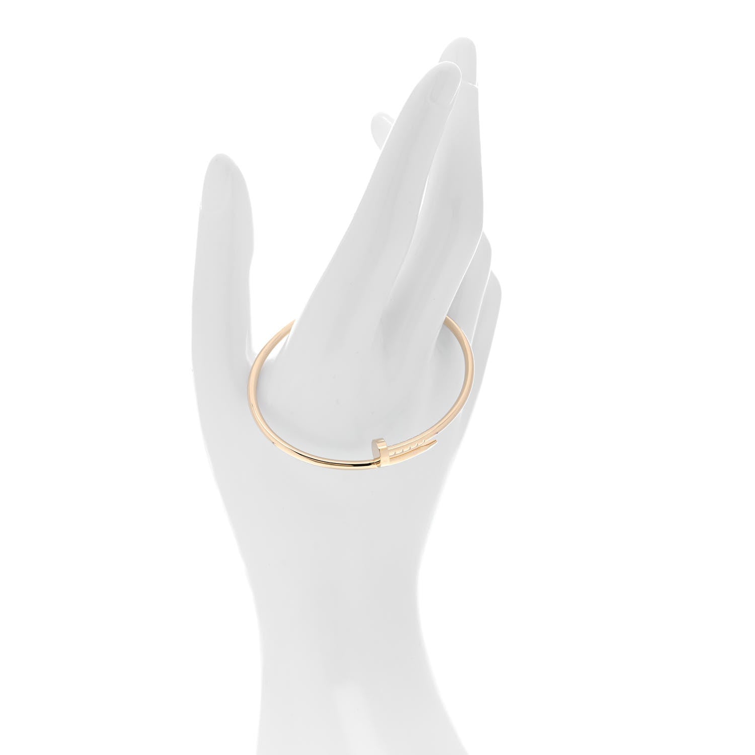 Cartier 18K Yellow Gold Small Juste Un Clou Bracelet 16 2 of 6