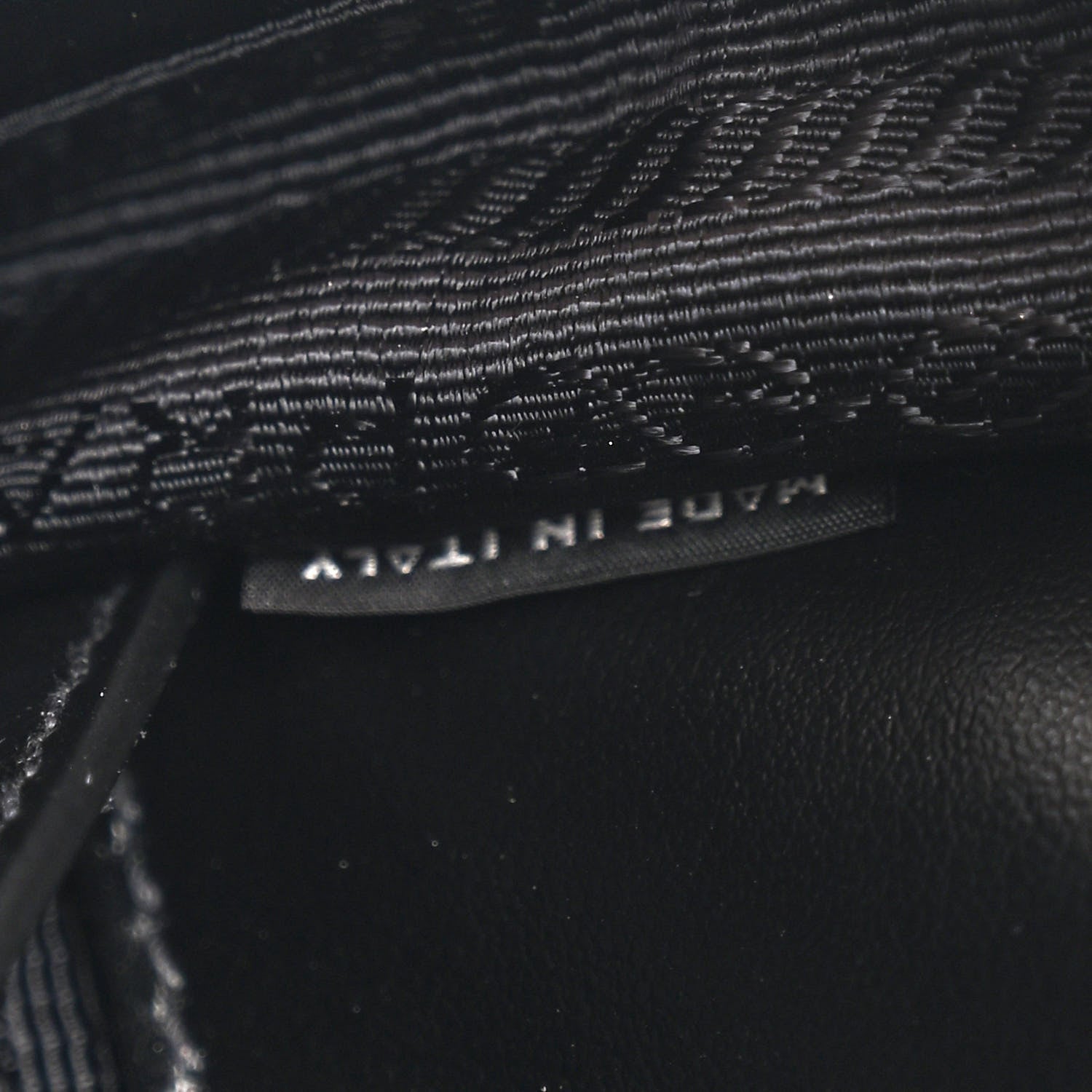 Prada Saffiano Travel Medium Brique Crossbody Messenger Bag Black 8 of 12