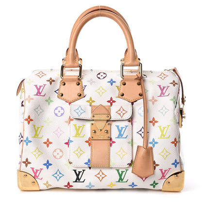 Louis Vuitton Monogram Multicolor Speedy 30 White 1 of 17