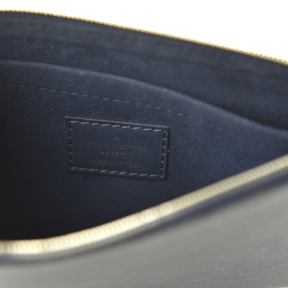 Louis Vuitton Epi Neverfull Pochette MM GM Indigo 8 of 9