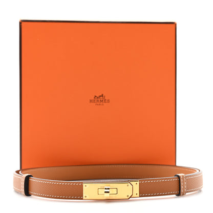 Hermes Epsom Kelly Belt Gold 4 of 4