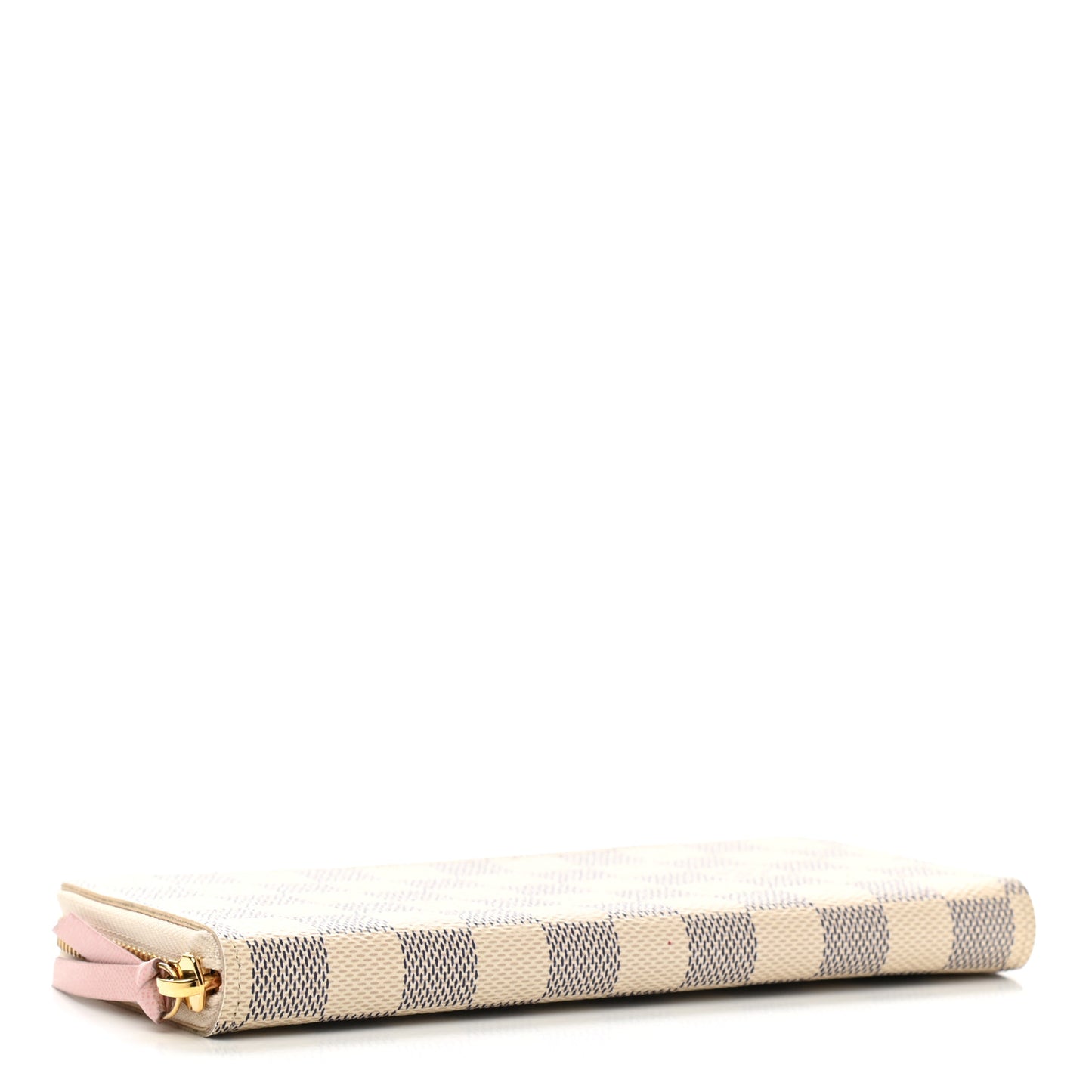 Damier Azur Clemence Wallet Rose Ballerine