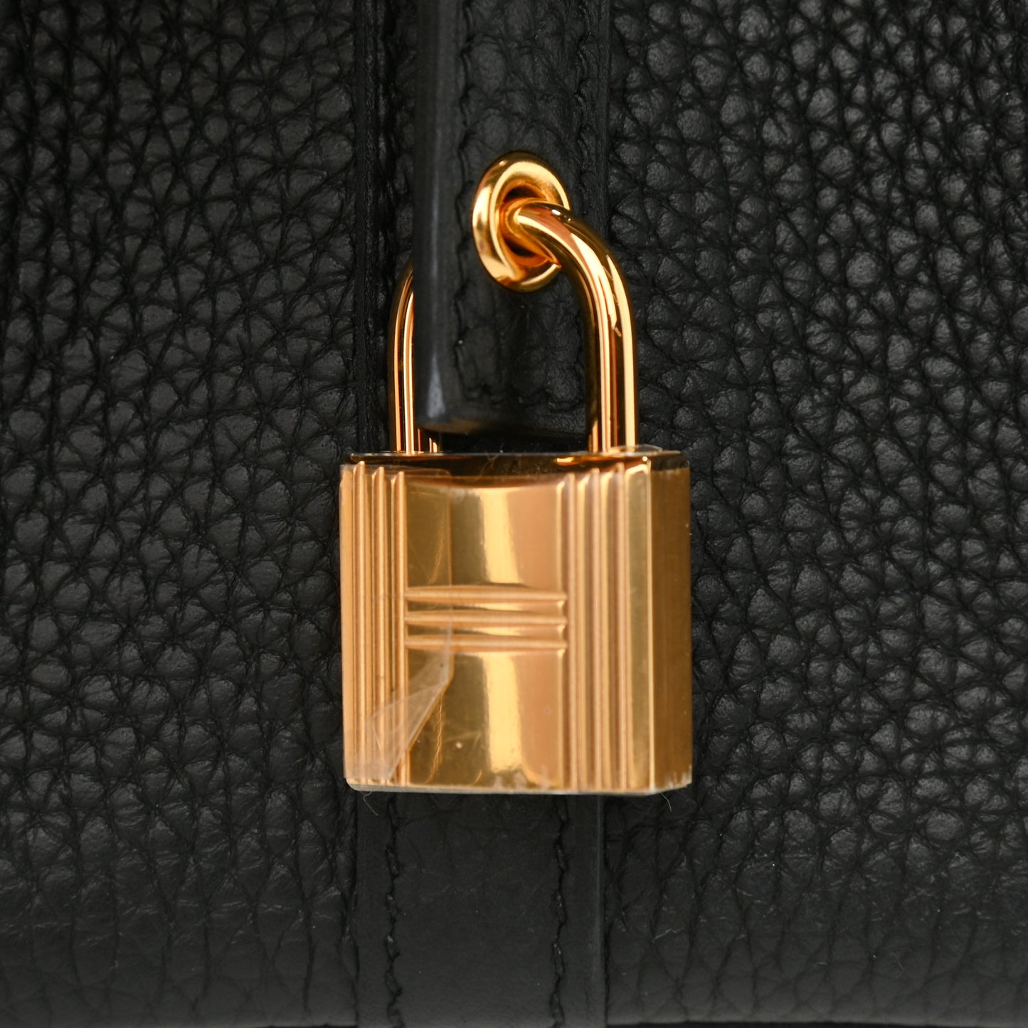 Taurillon Clemence Picotin Lock 18 PM Black