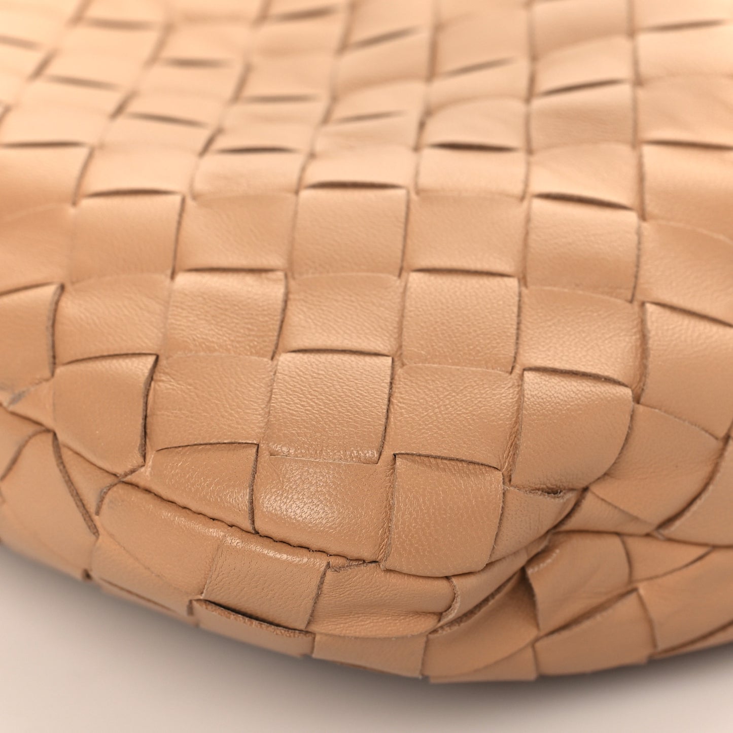 Nappa Intrecciato Mini Jodie Sandalwood