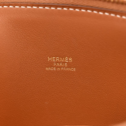 Hermes Epsom Swift Vache Hunter En Desordre 1923 Bolide 25 Gold Fauve 6 of 12