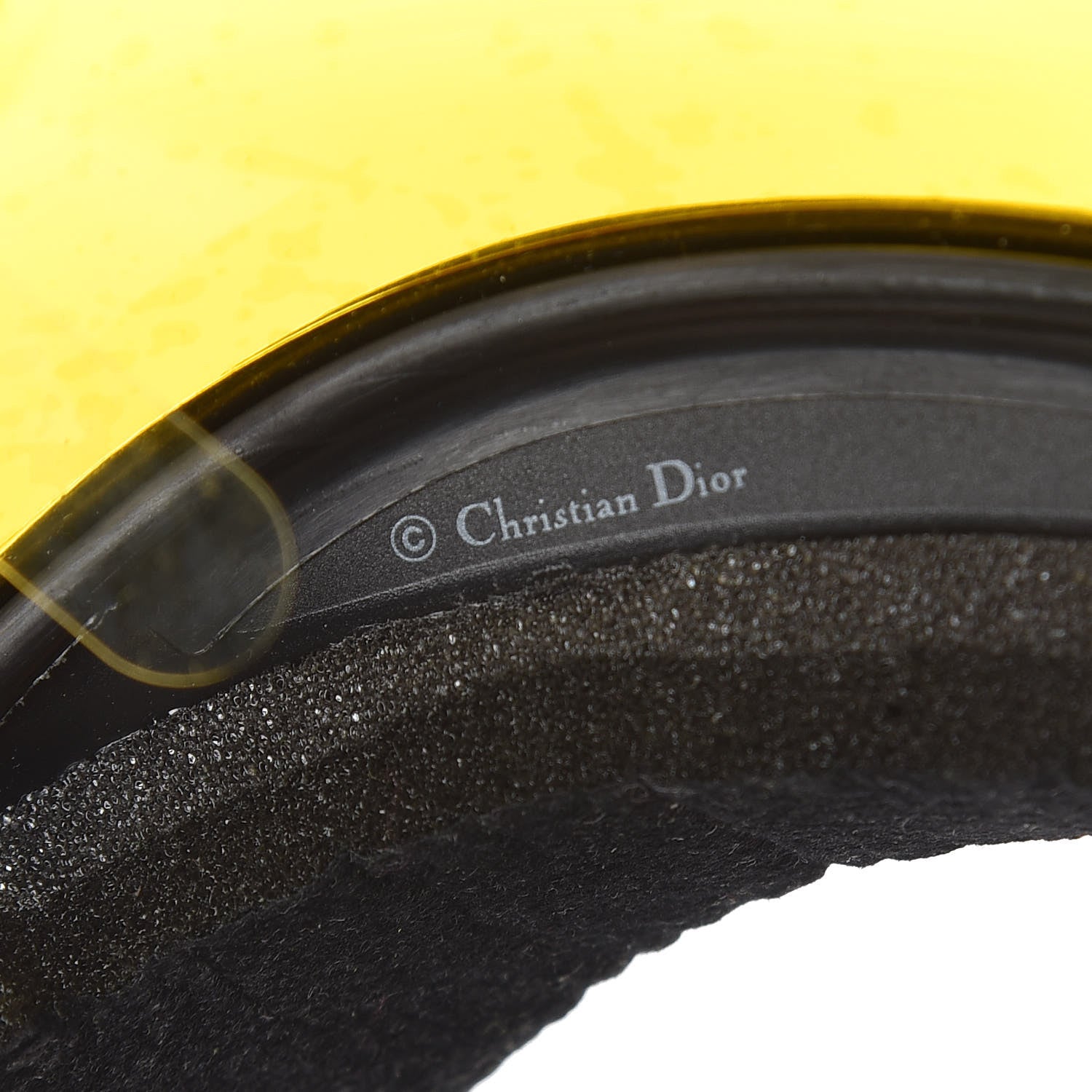 Christian Dior DiorClub1 Sun Visor Yellow 6 of 7