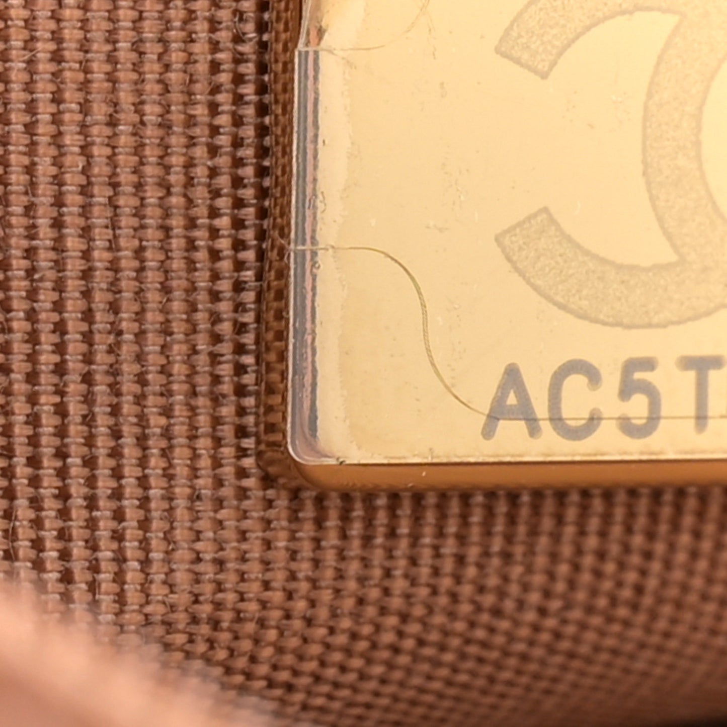 Lambskin Quilted Chanel 19 Wallet On Chain WOC Brown
