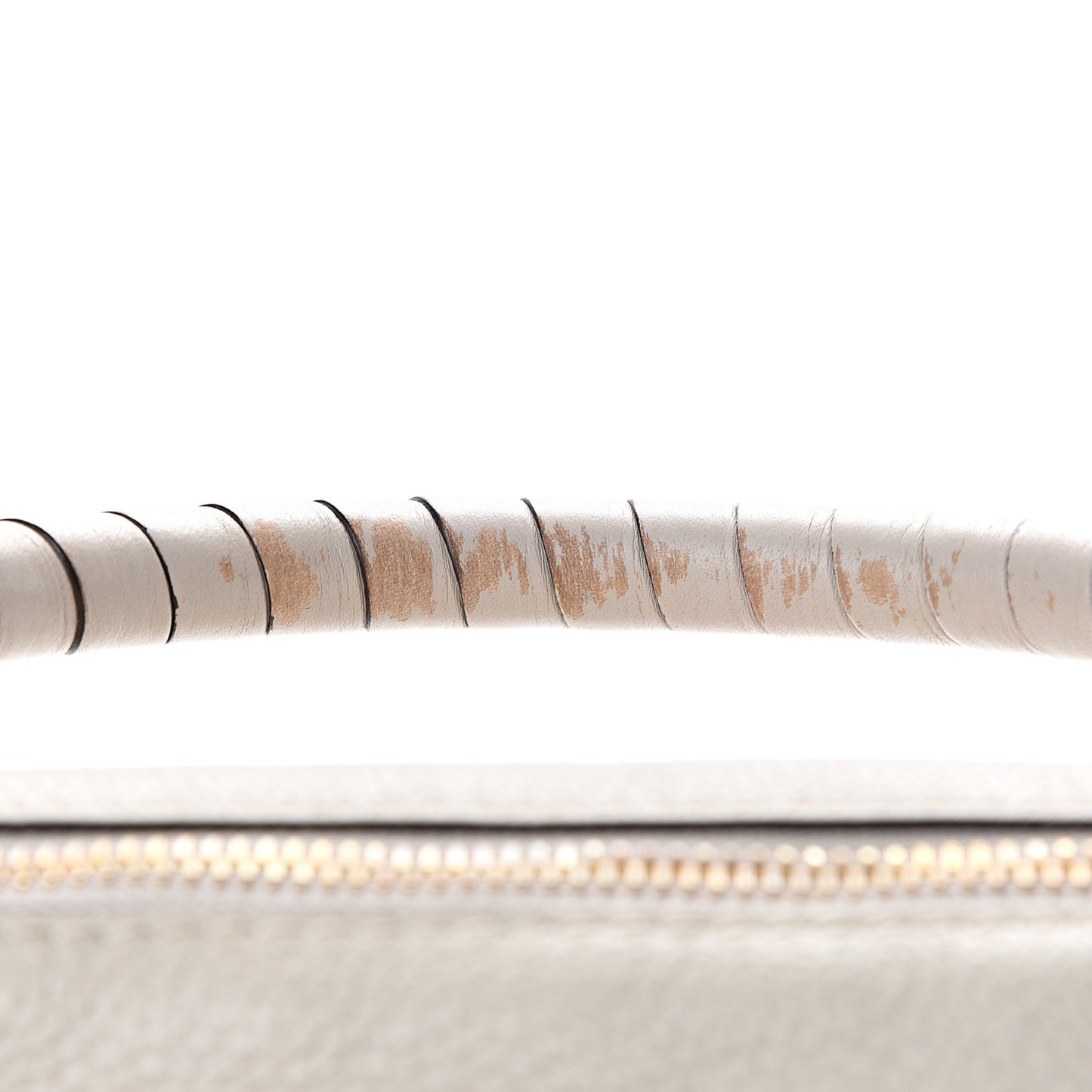 Calfskin Large Marcie Satchel Dove