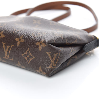 Louis Vuitton Monogram Pallas Clutch Black 10 of 10