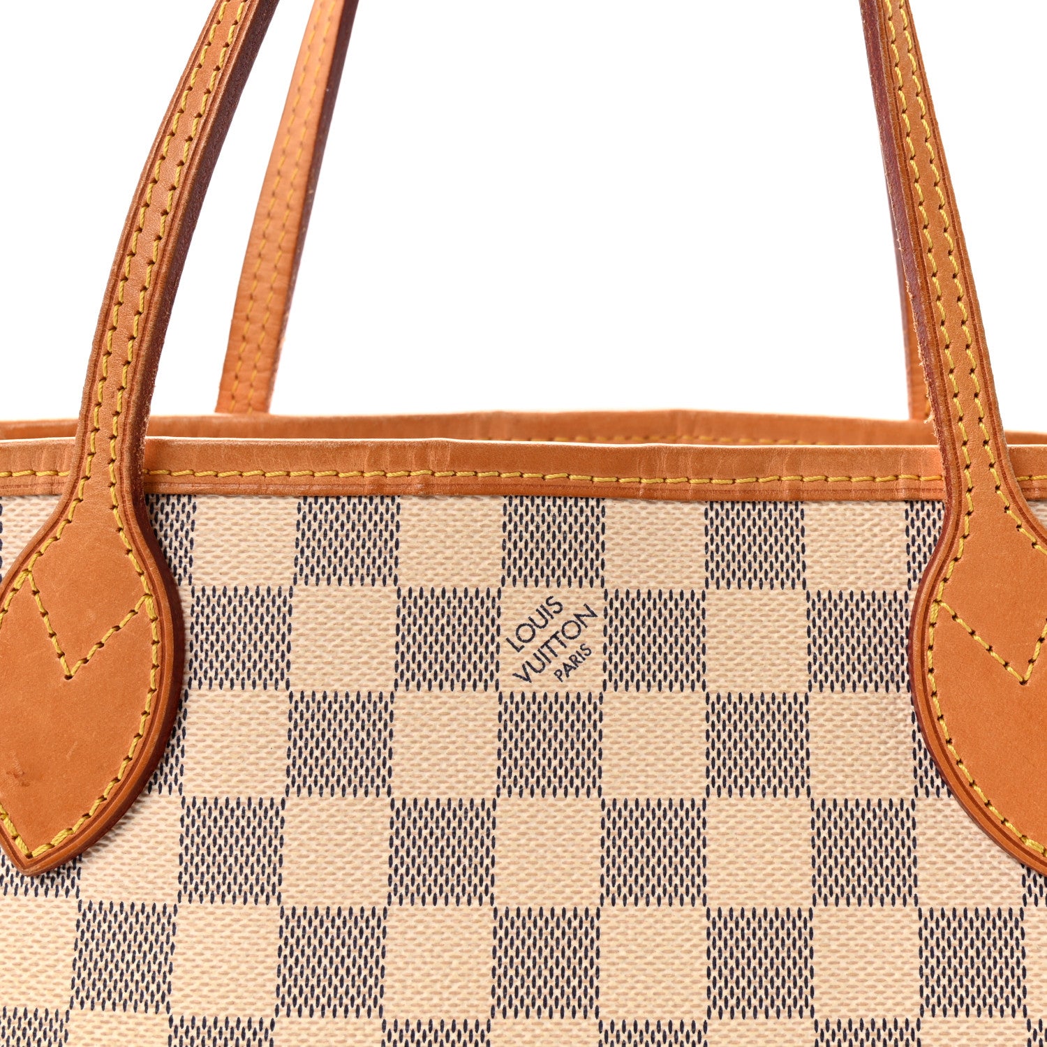 Louis Vuitton Damier Azur Neverfull PM 7 of 9