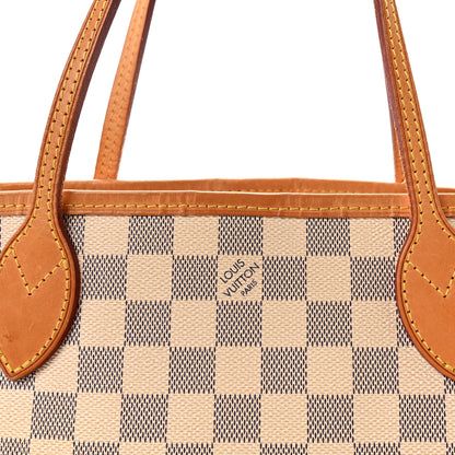 Louis Vuitton Damier Azur Neverfull PM 7 of 9