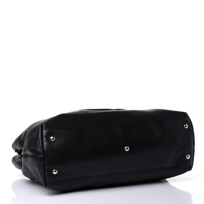Gucci Cellarius Calfskin Medium Soho Working Tote Black 3 of 4